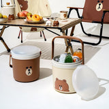 Outdoor Portable Insulated Bucket - LINE FRIENDS