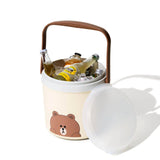 Outdoor Portable Insulated Bucket - LINE FRIENDS