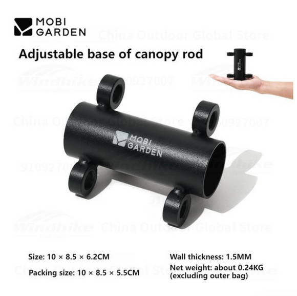 Canopy Pole Adjustable Base