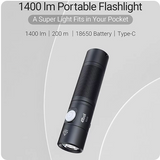 Nextorch - ED10 Flashlight, 1400 Lumens High Performance