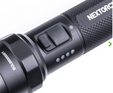 NEXTORCH - P83 Rechargeable LED Torch with 360° Warning Light Function + Emergency Glass Breaker