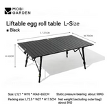 Mobigarden -  MountainStream Aluminum Alloy Egg Roll Table (Liftable)