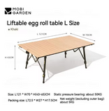 Mobigarden -  MountainStream Aluminum Alloy Egg Roll Table (Liftable)