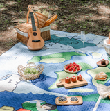 Picnic Blanket Camping Mat Portable 4-10 Person