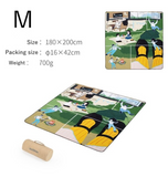 Picnic Blanket Camping Mat Portable 4-10 Person