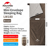 Naturehike Small Light Envelope Type Cotton Sleeping Bag