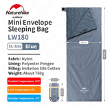 Naturehike Small Light Envelope Type Cotton Sleeping Bag