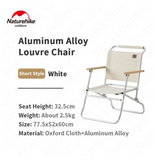 aluminum alloy louvre chair