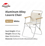 aluminum alloy louvre chair