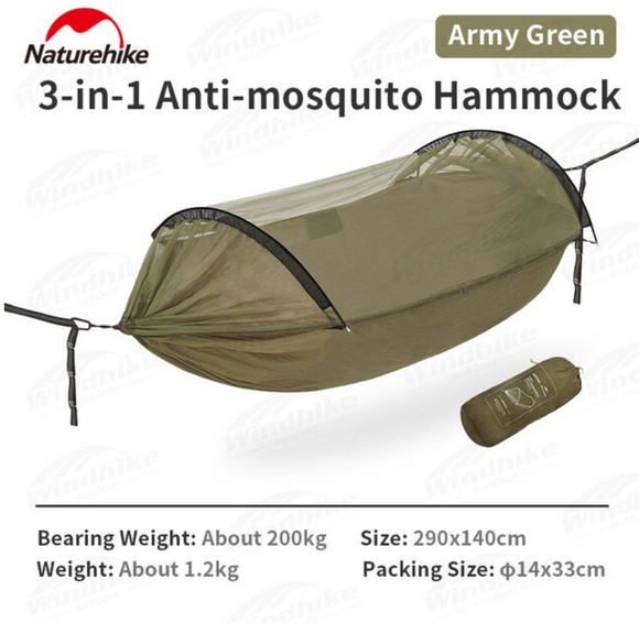 DC-C06-Flyingboat 02 3-in-1 Anti-mosquito Hammock