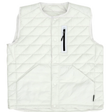 diamond quilted down vest