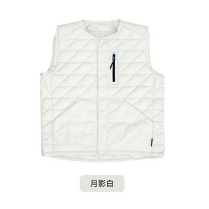 diamond quilted down vest