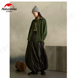 Functional warm goose down skirt