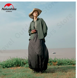 Functional warm goose down skirt