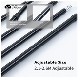 Aluminum Alloy Support Rod 210 **One pcs - حبة فقط*